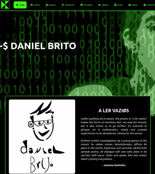 Daniel Brito Website